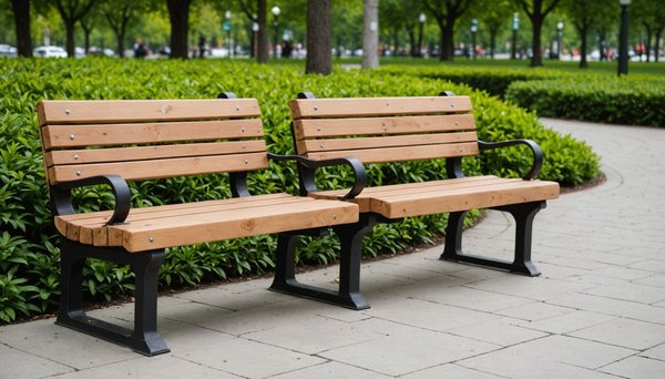 Bancs extérieurs : alliez confort, esthétisme et durabilité